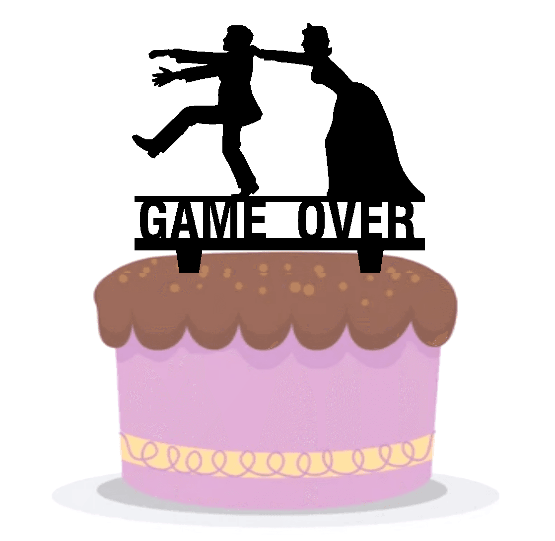 CAKE TOPPER 3d model