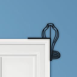 Snake Door Corner Decor 3d model
