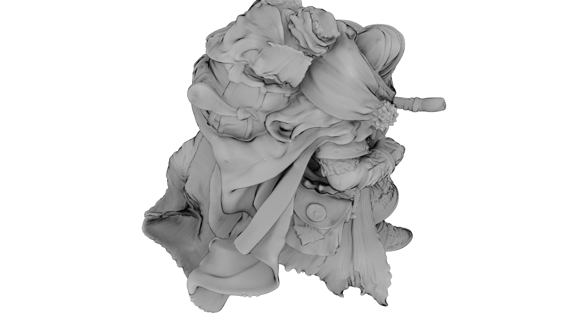 Clothbound Sentinel 3d model
