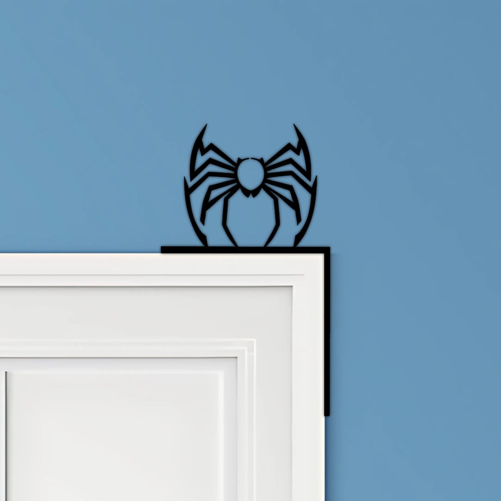 Spider Door Corner Decor 3d model