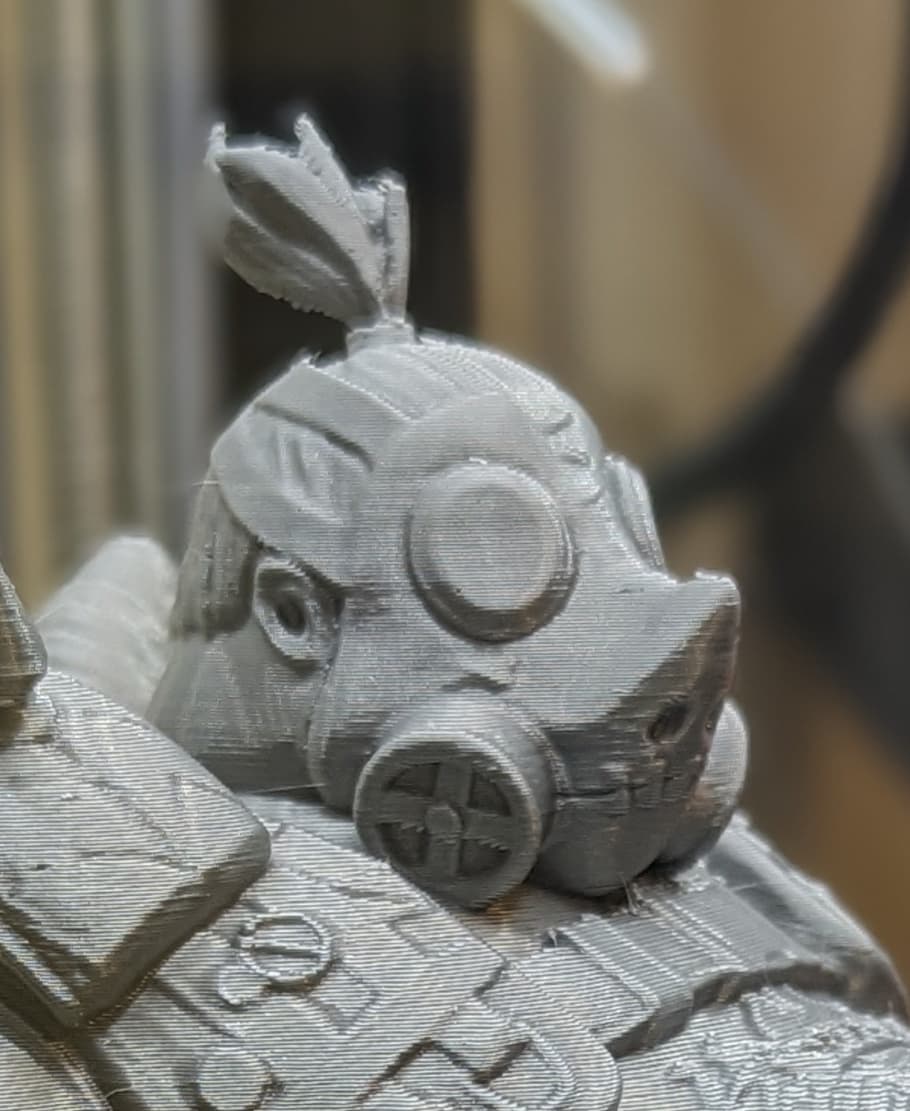 came out amazing. one of my favorite heroes to play and I'm so happy to finally print this! THANKS! (Matter Hackers Build Series ABS Silver)