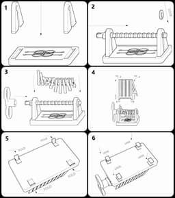 KINETIC WAVE SIMULATOR AUTOMATA 3d model
