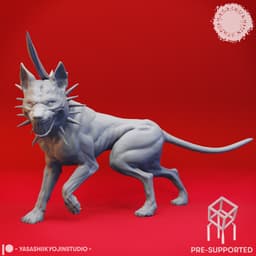 Grinch + Max - Tabletop Miniatures (Pre-Supported) 3d model