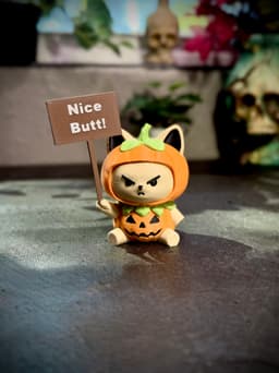 Angry pumpkin cat Print-A-Pal 3d model