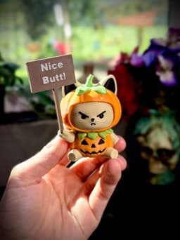 Angry pumpkin cat Print-A-Pal 3d model