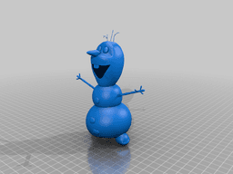Olaf (Frozen) SLA/DLP 3d model