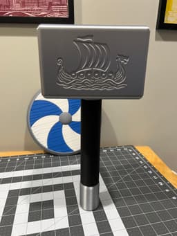 Viking Dice Hammer 3d model