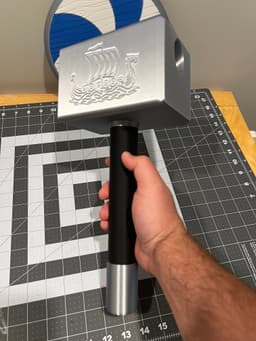 Viking Dice Hammer 3d model
