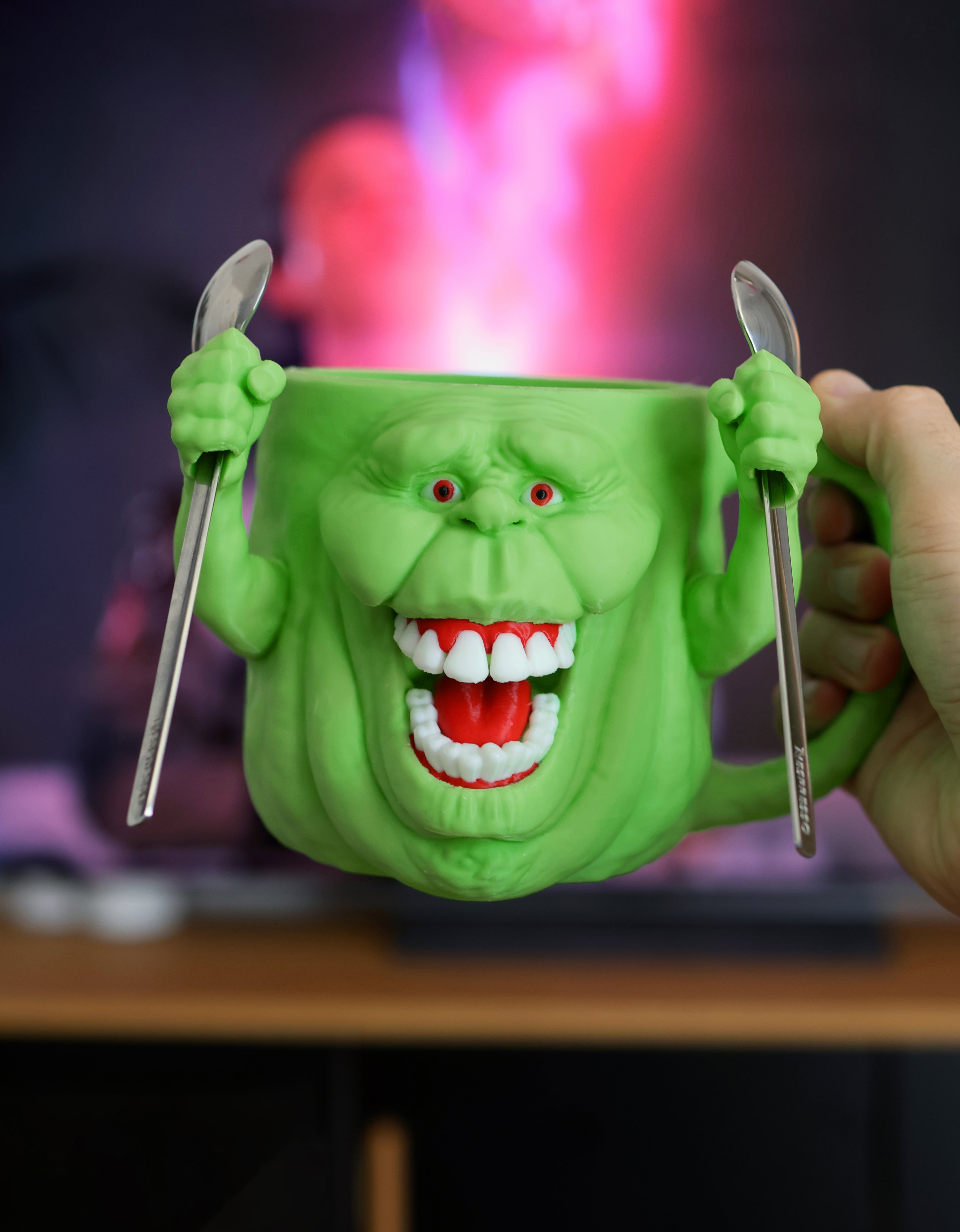 Slimer Ice Cream Holder 3d model