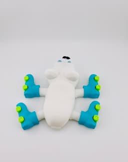 Bears on Skates Flexis 3d model