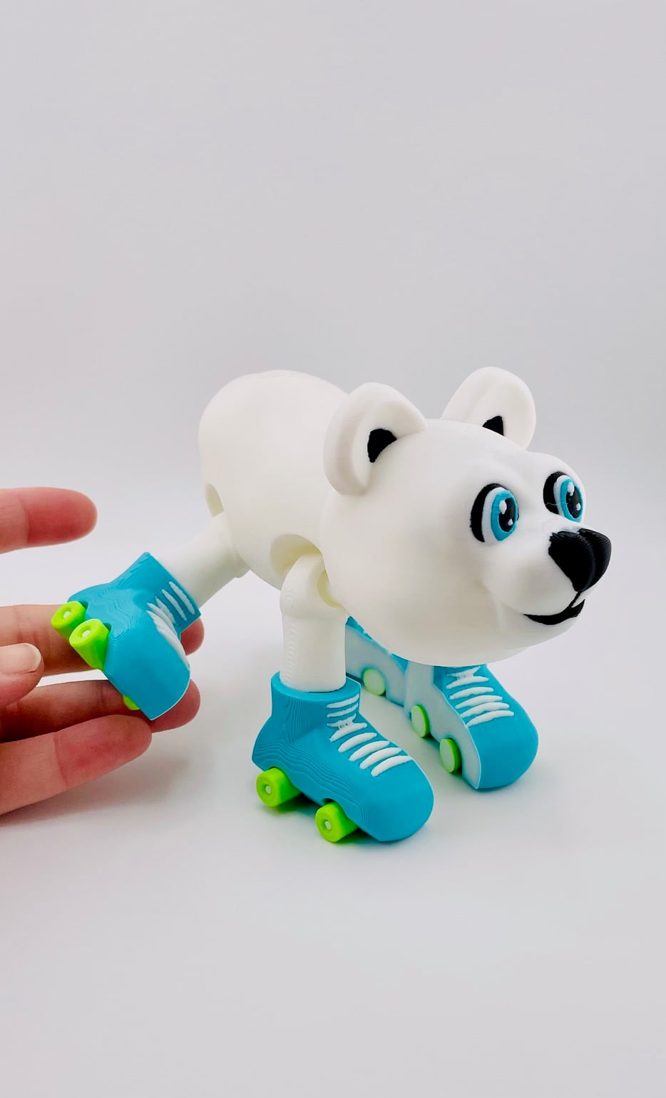 Bears on Skates Flexis 3d model