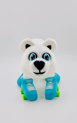 Bears on Skates Flexis 3d model