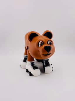 Bears on Skates Flexis 3d model