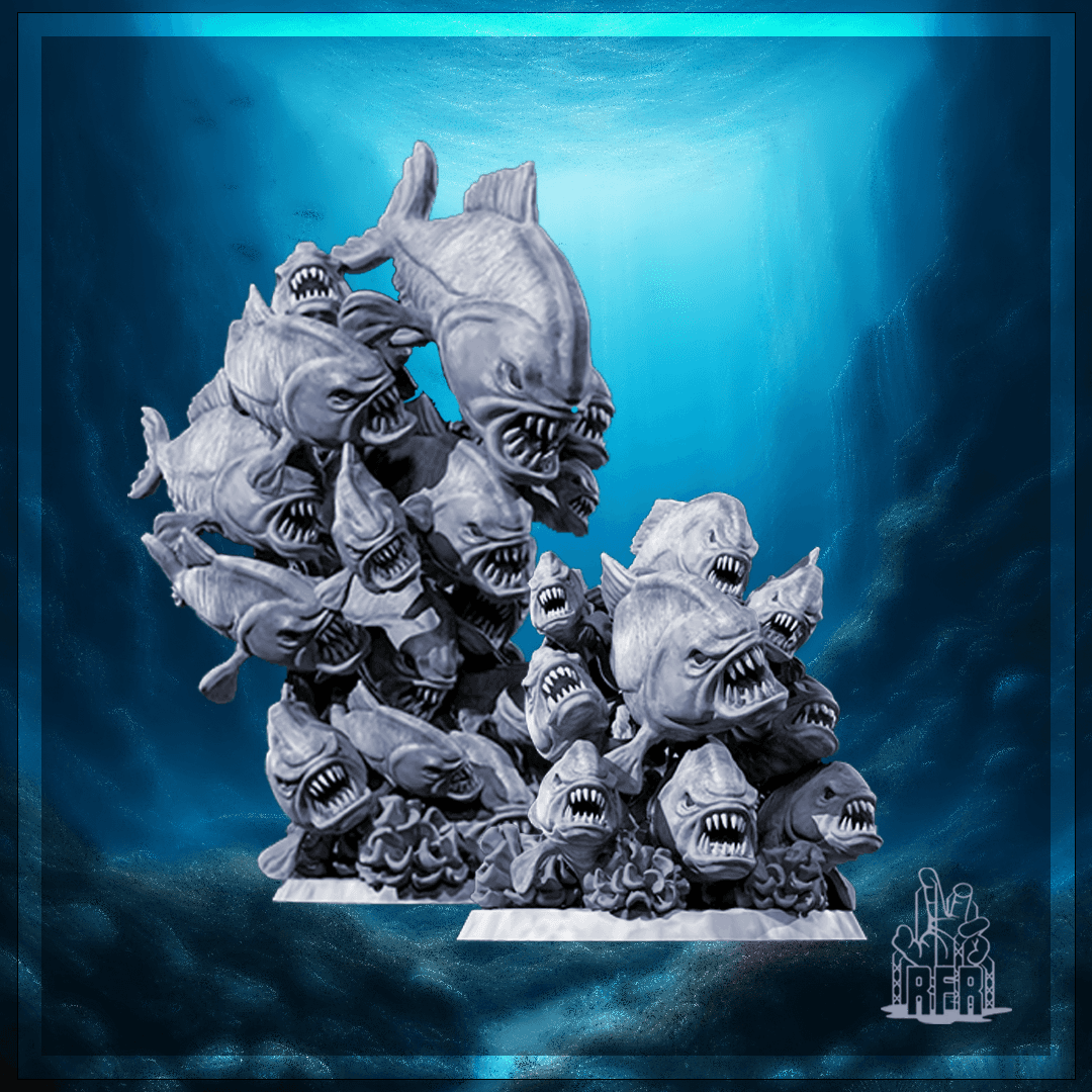 Riptide Razors -set 3d model