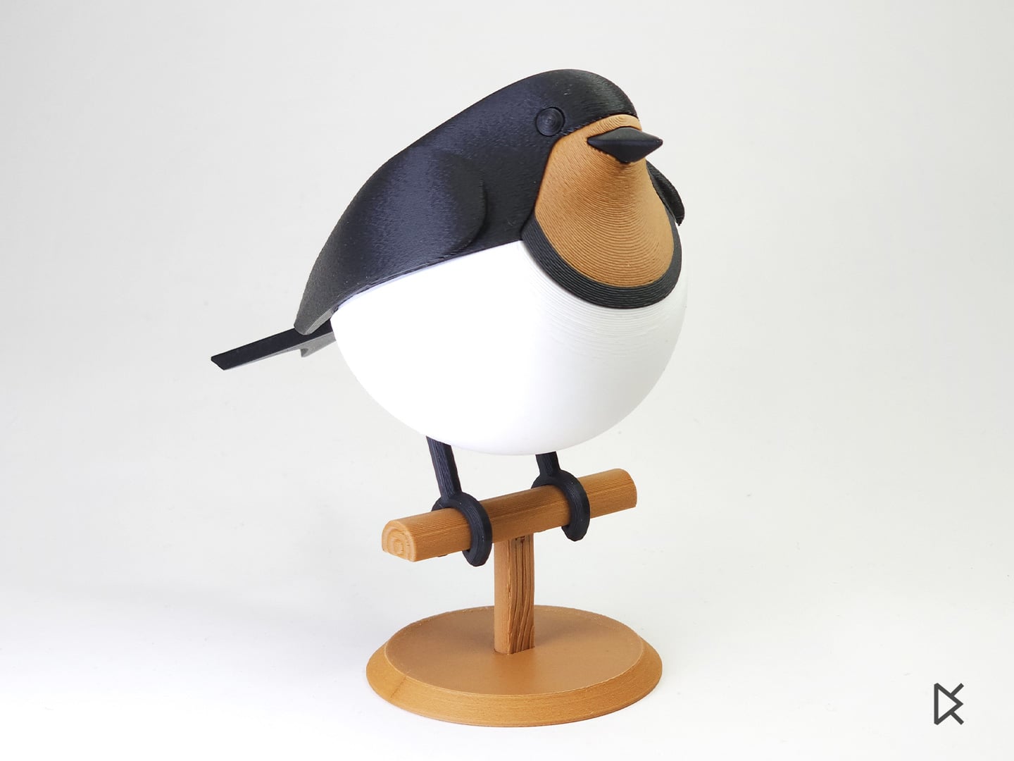 Swallow - Fluffy Birds 3d model