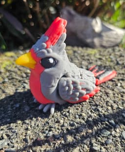 Tiny Cardinal 3d model