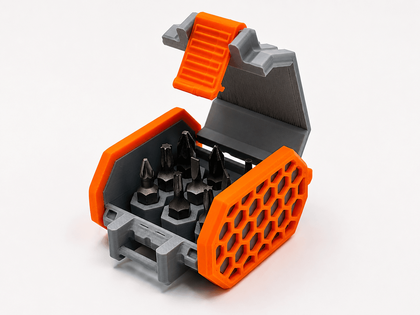 Micro EDC Hex Bit Case 3d model