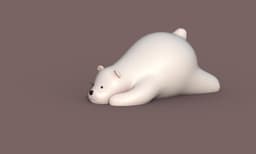 bear cute 3d model