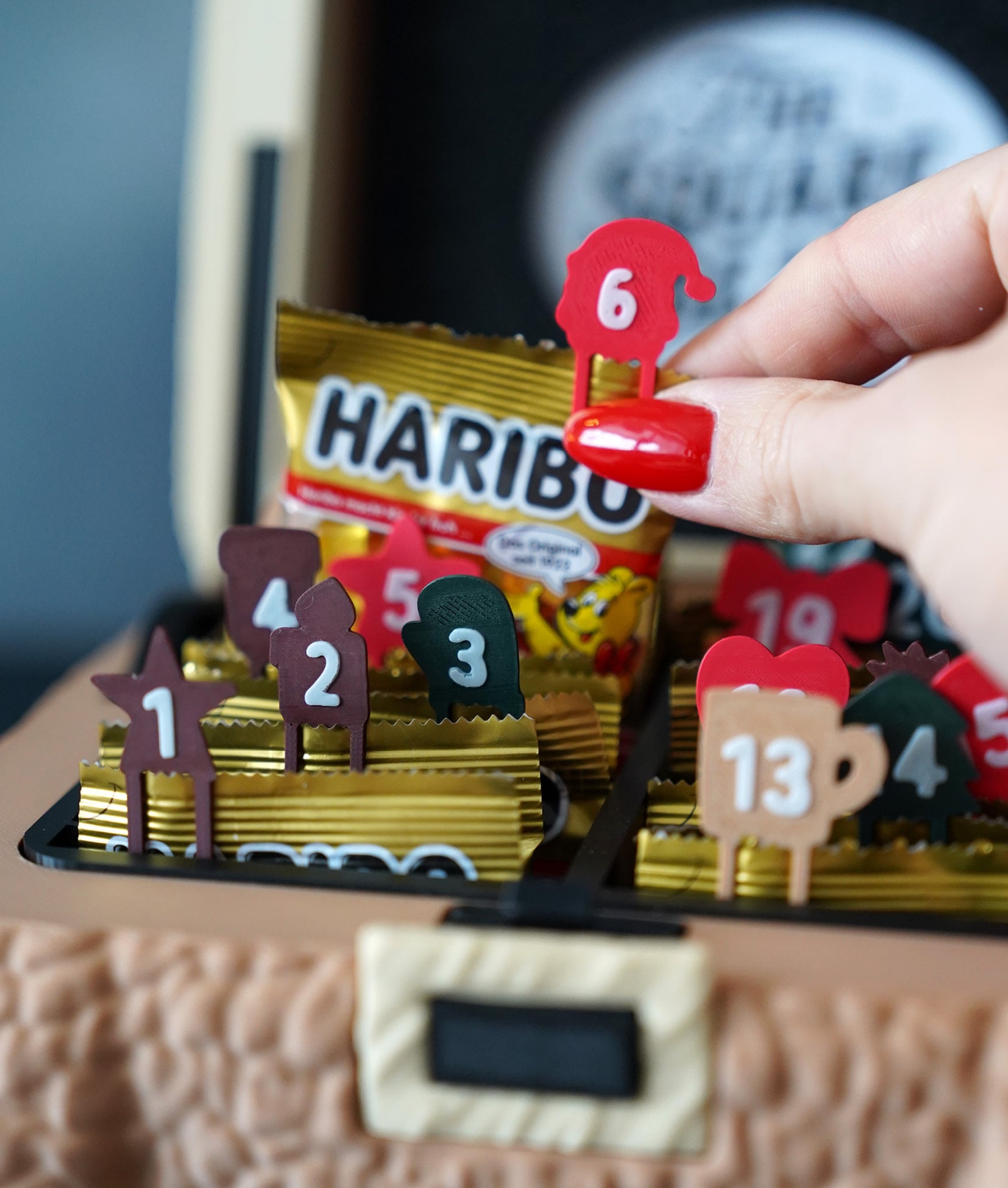 Adventcalendar Clips for Square Bear 3d model