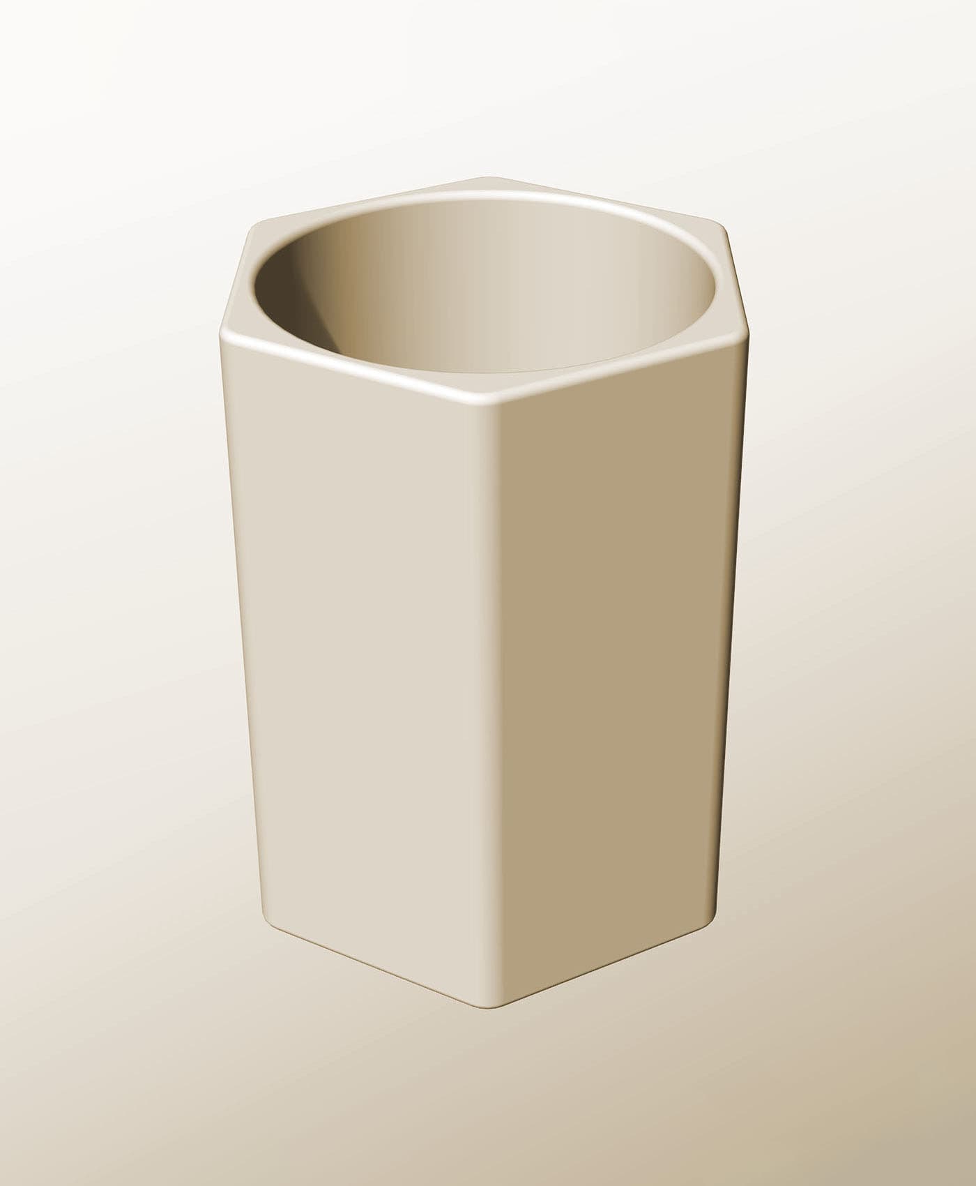 CH96-150 Stacking module bin for modern home decor 3d stl file 3d model