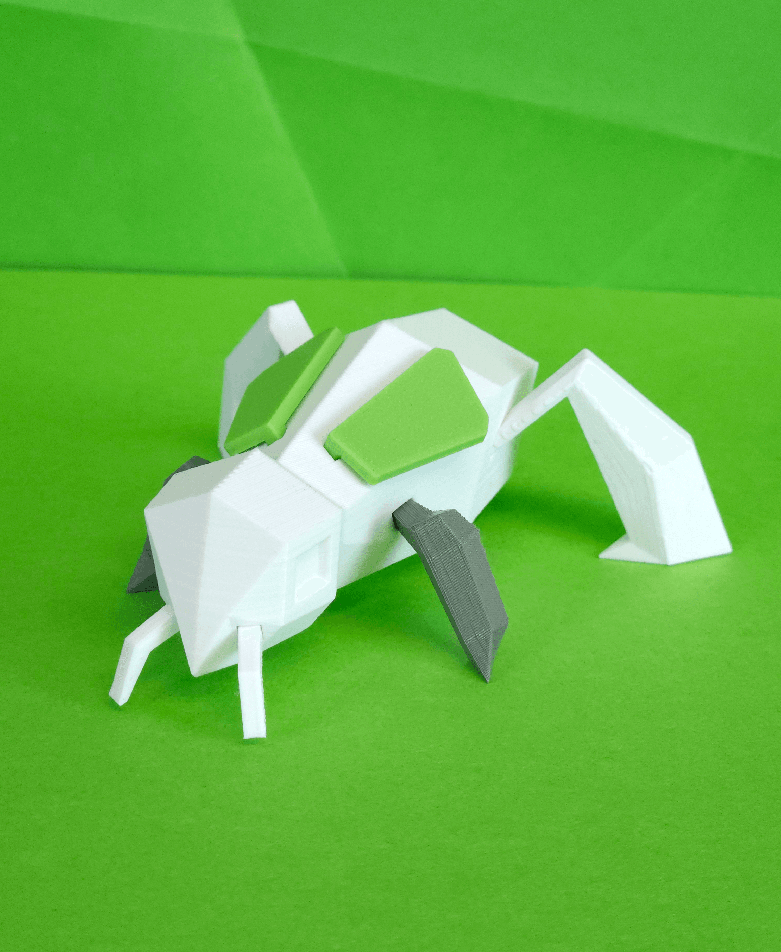 Nincada Low Poly Pokemon 3d model