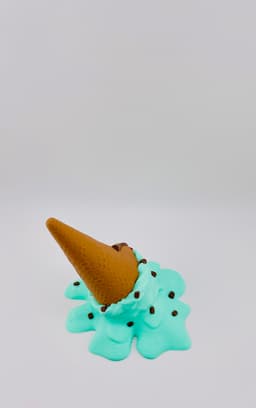 Ice Cream Cone Gnome Cherry Nose 3d model