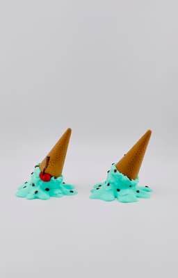 Ice Cream Cone Gnome Cherry Nose 3d model
