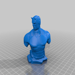 Daredevil Bust 3d model