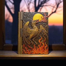 Phoenix Rebirth Book Box 3d model