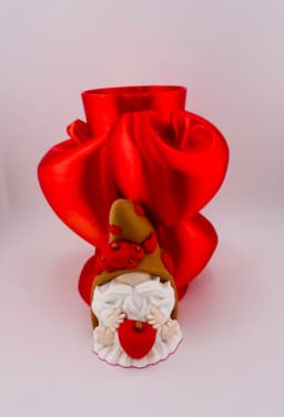 Apple Gnome Pencil Holder 3d model