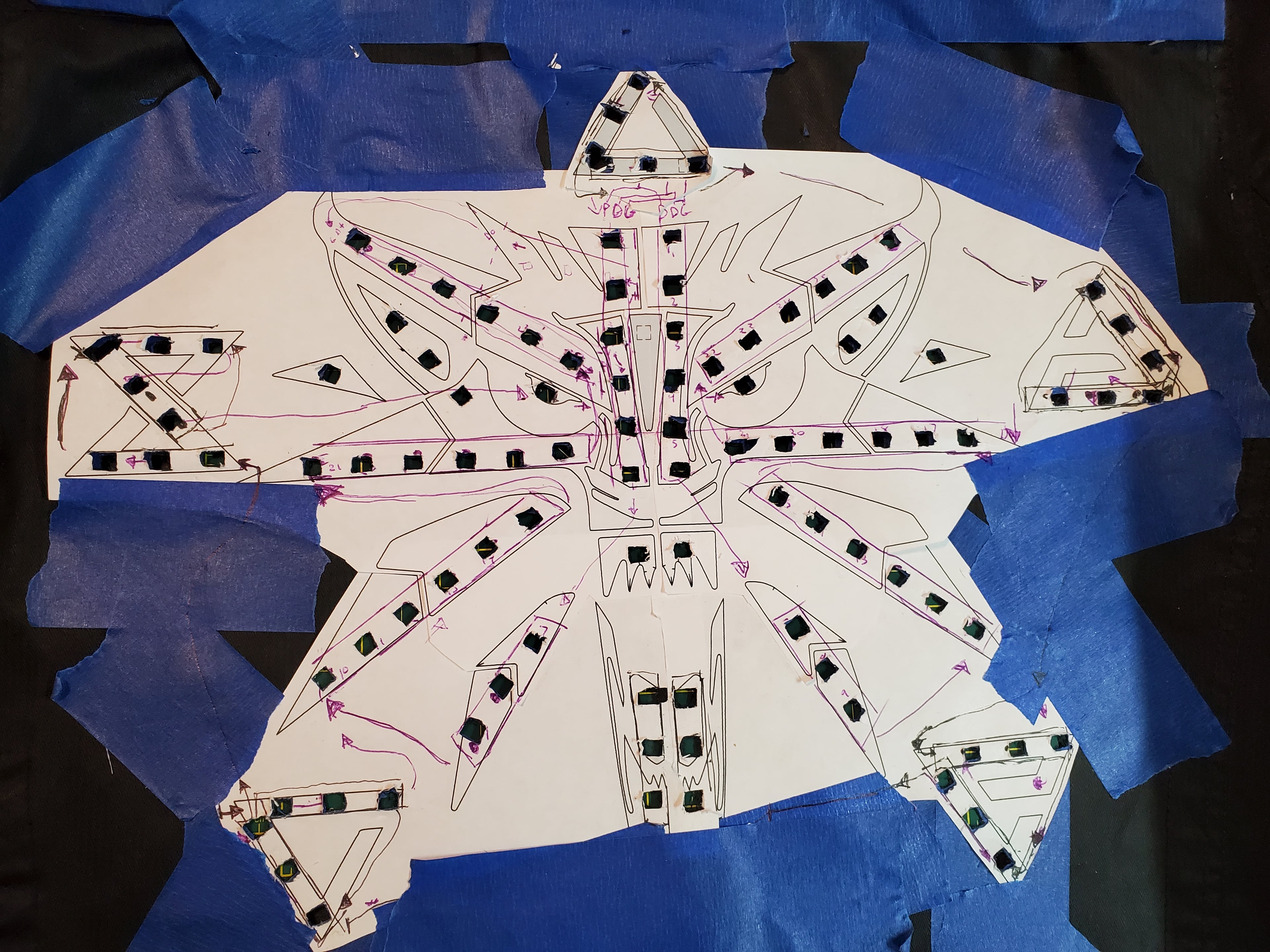 #Hallowearables: CyberWitcher- Jacket 3d model