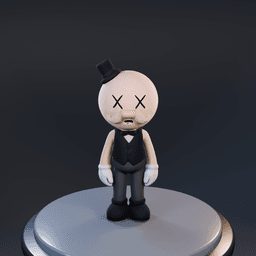 Pops regular show file clean 3d 3d model