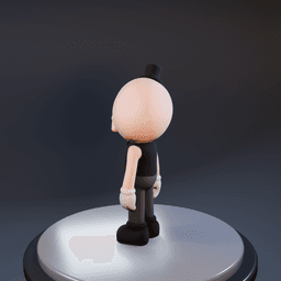 Pops regular show file clean 3d 3d model