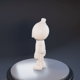 Pops regular show file clean 3d 3d model