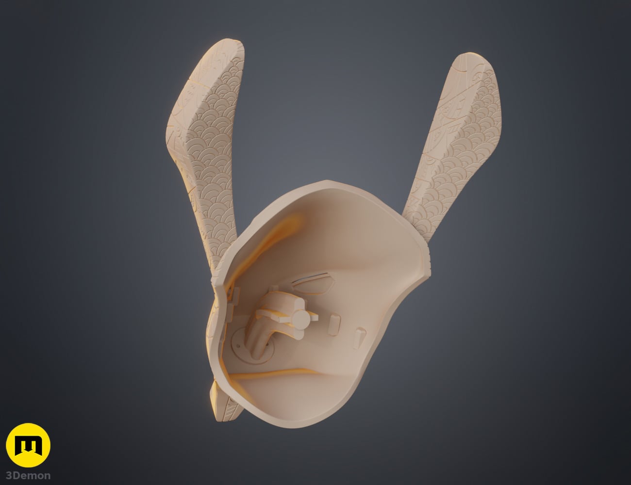 Seth Guard Helmet 3d model