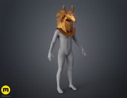 Seth Guard Helmet 3d model