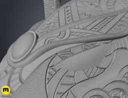 Seth Guard Helmet 3d model