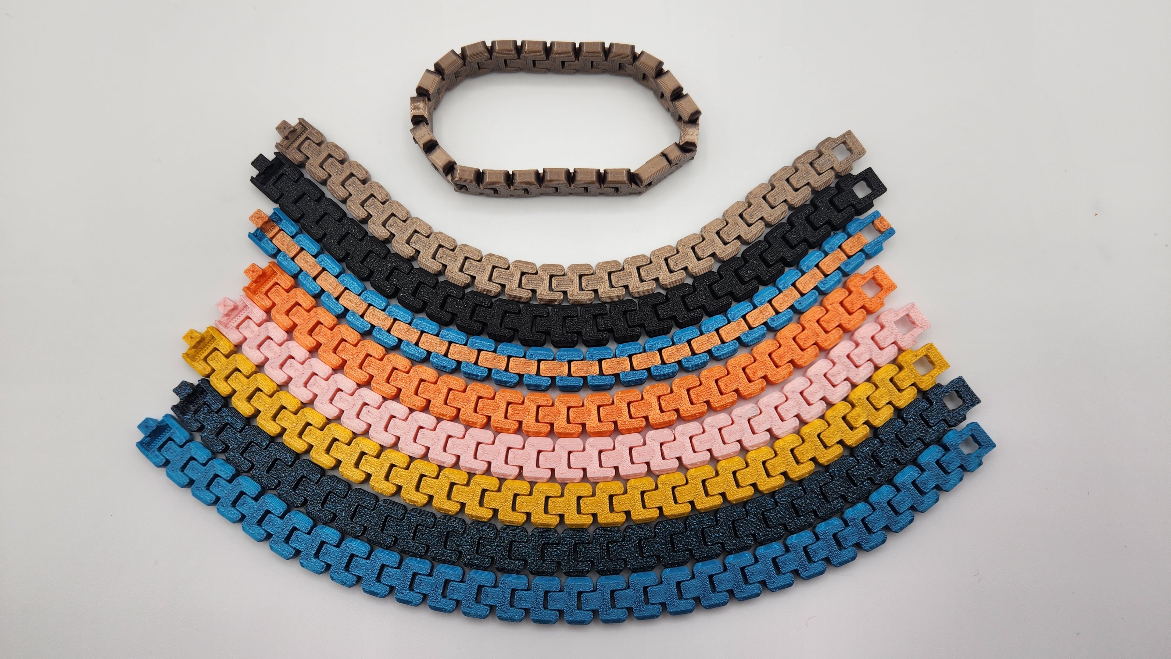 BAMBU BASIC FLEXI BRACELETS 3d model