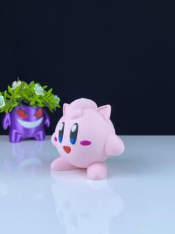 jigglypuff kirby 3d model