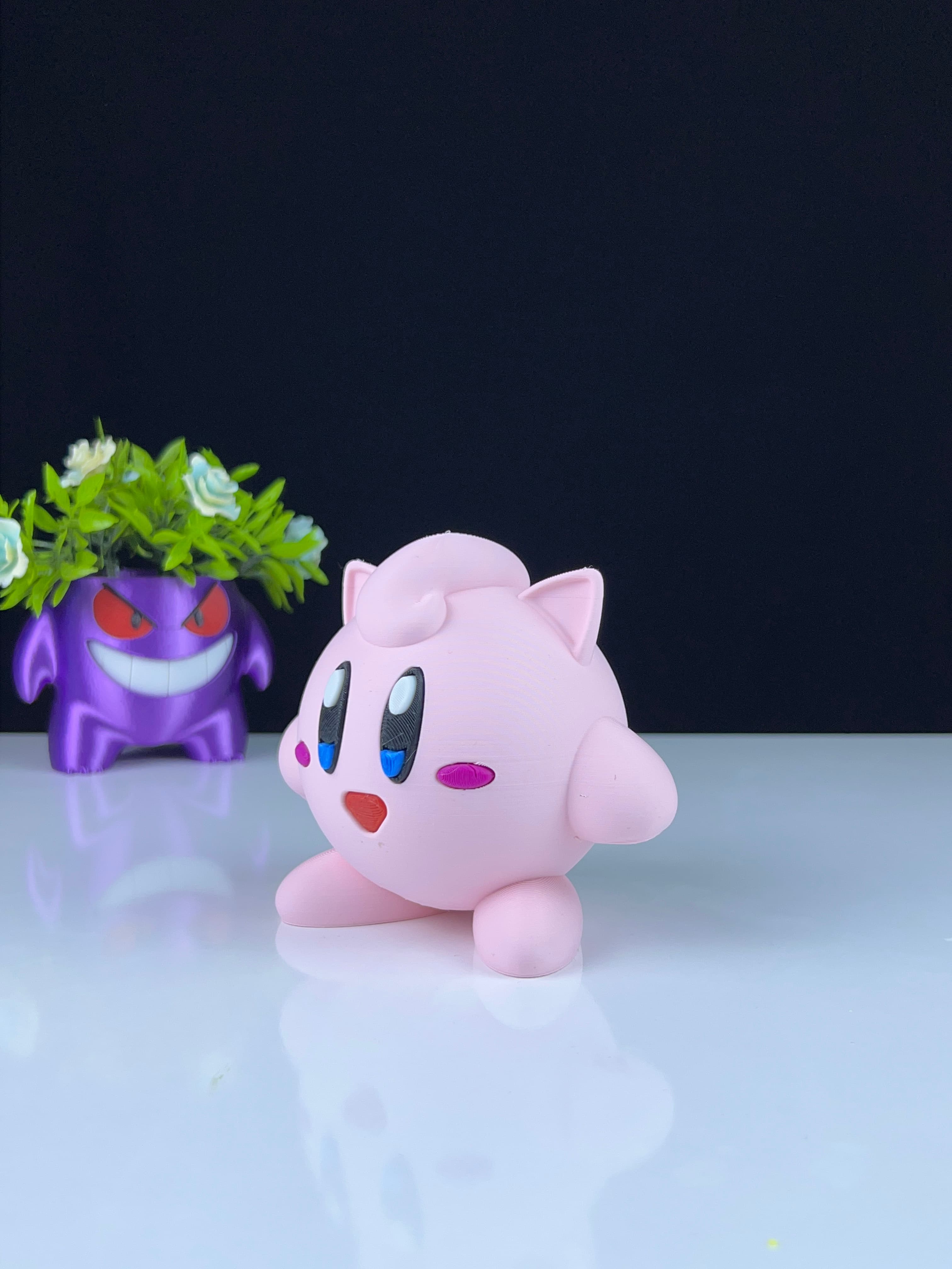 jigglypuff kirby 3d model