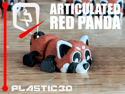 Articulated Red Panda — The Firefox 3d model