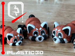 Articulated Red Panda — The Firefox 3d model