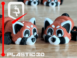 Articulated Red Panda — The Firefox 3d model