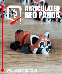 Articulated Red Panda — The Firefox 3d model