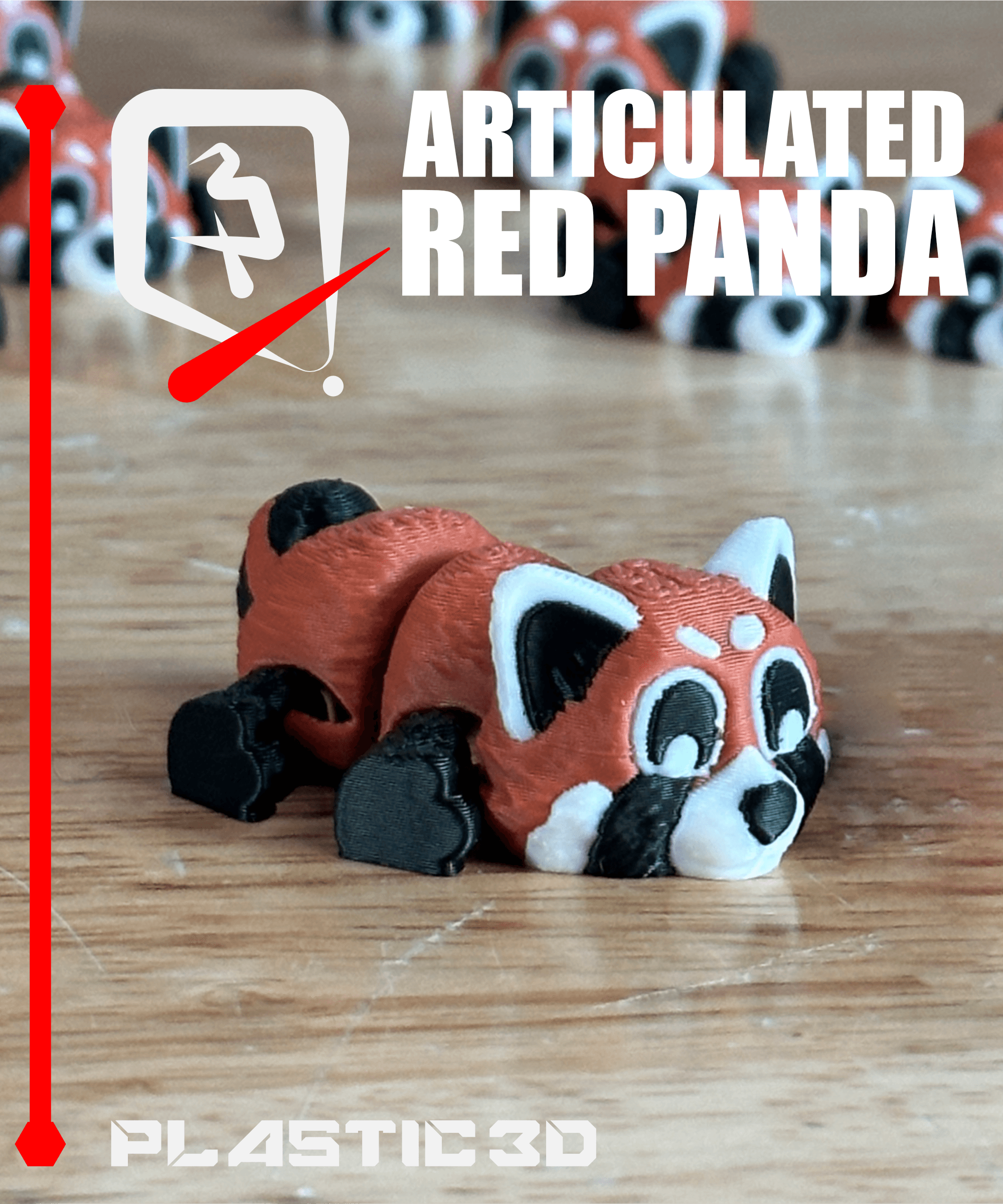 Articulated Red Panda — The Firefox 3d model