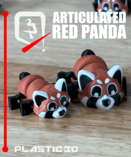 Articulated Red Panda — The Firefox 3d model