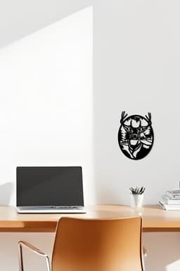 Deer Wall Art, Wall Decor, Home Decor 3d model