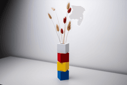Block Vase 3d model