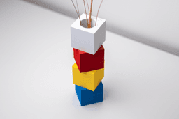 Block Vase 3d model