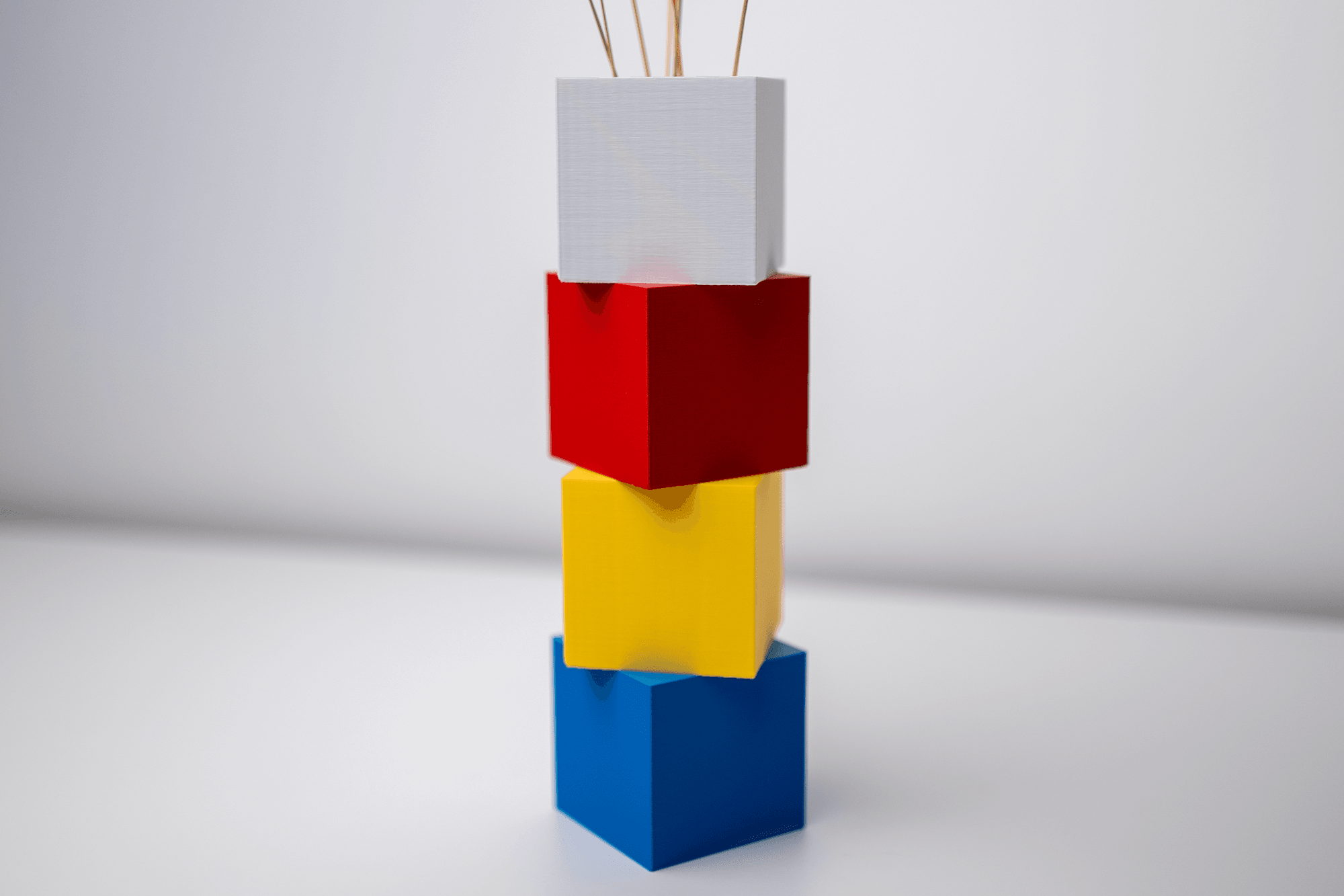 Block Vase 3d model